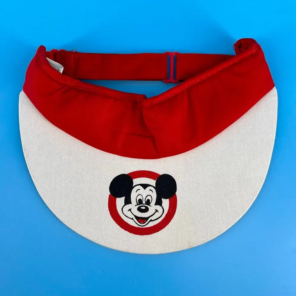 70s Mickey Mouse Sun Visor Disneyland Disney World Souvenir 1970s Vintage Unworn
